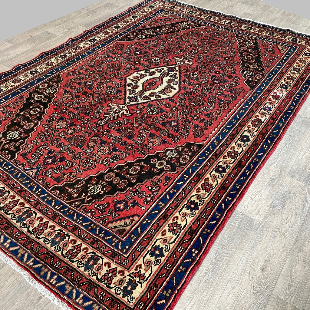 309 x 204 cm | Persian Hamadan Rug (Old 1970)