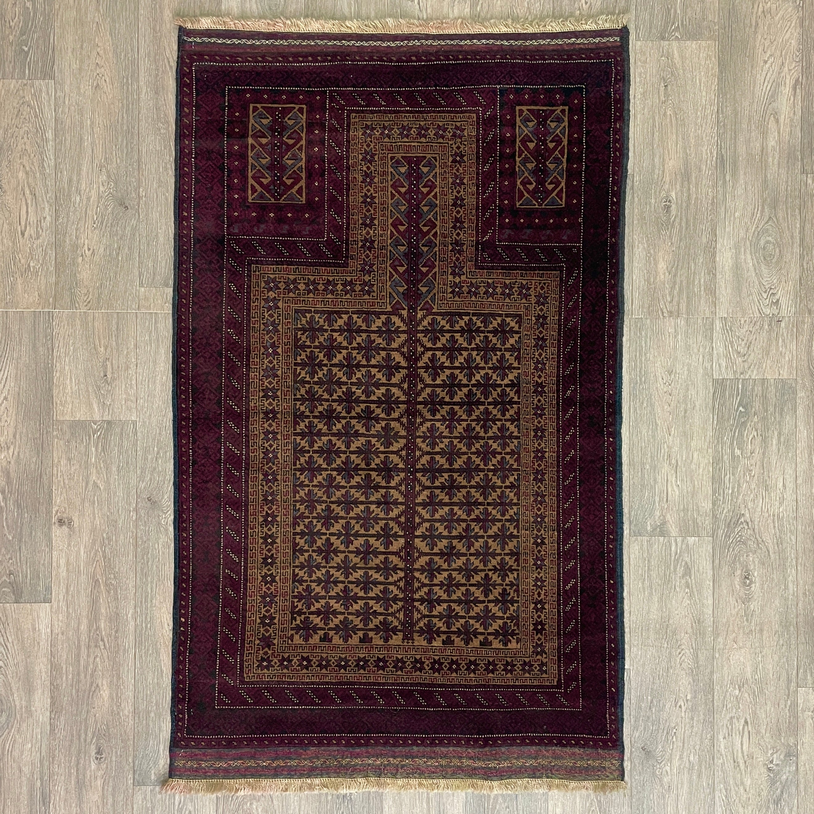 Old Afghan Baluch Rug c. 1980