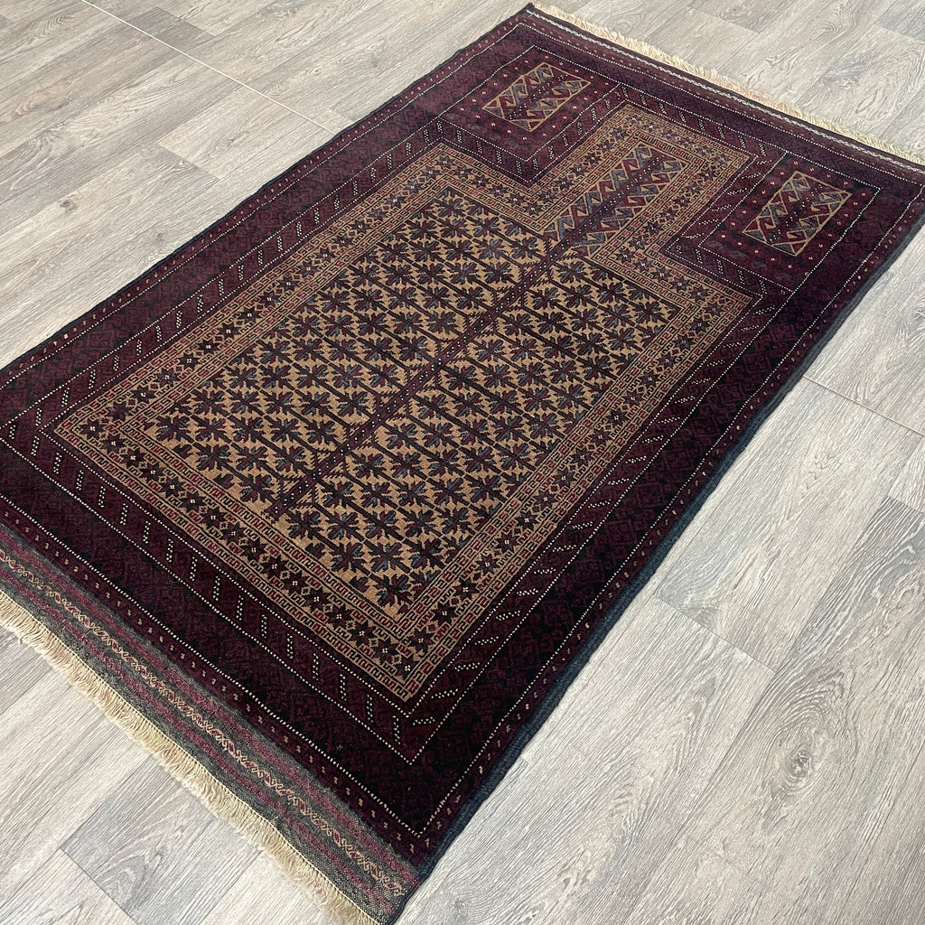 Old Afghan Baluch Rug c. 1980