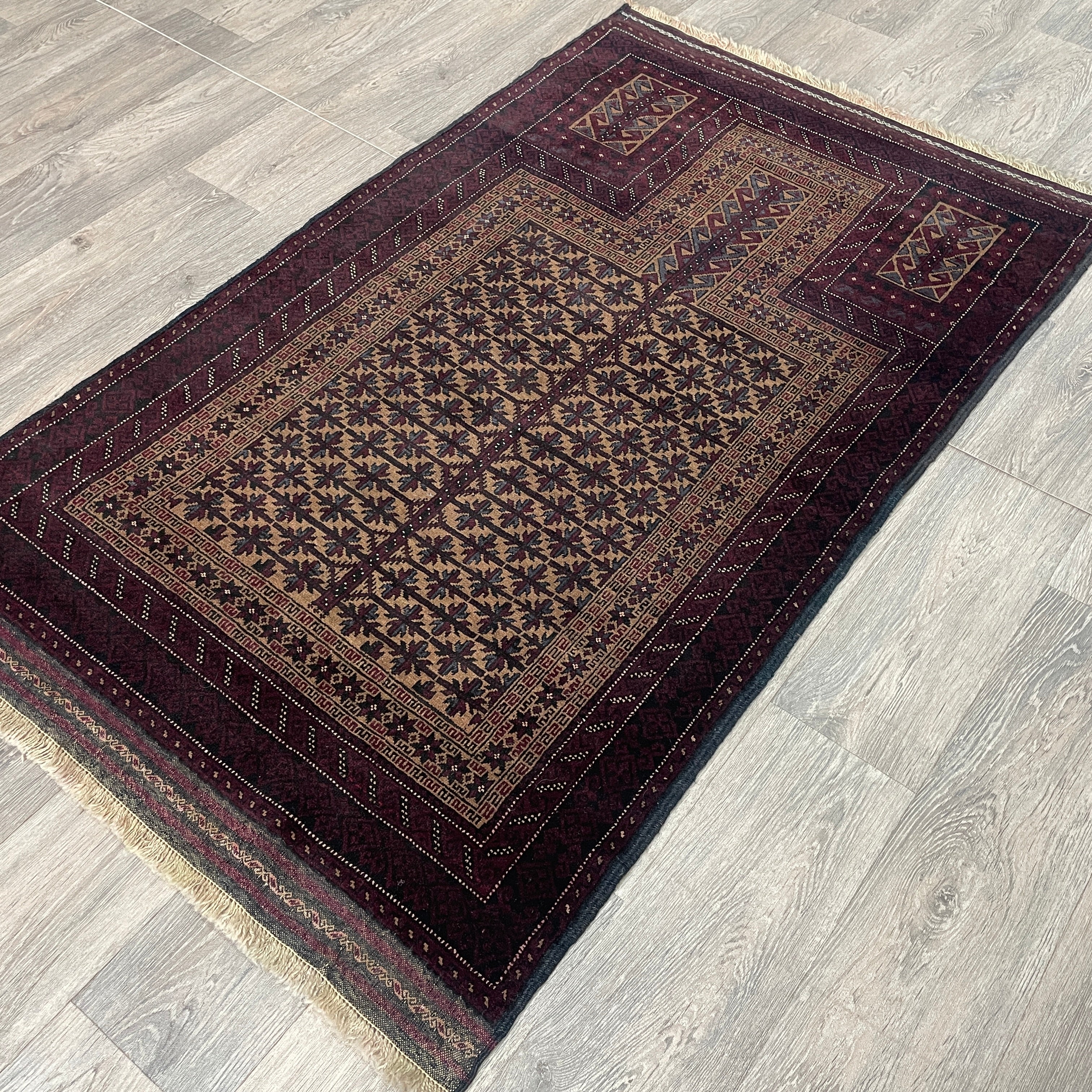 Old Afghan Baluch Rug c. 1980