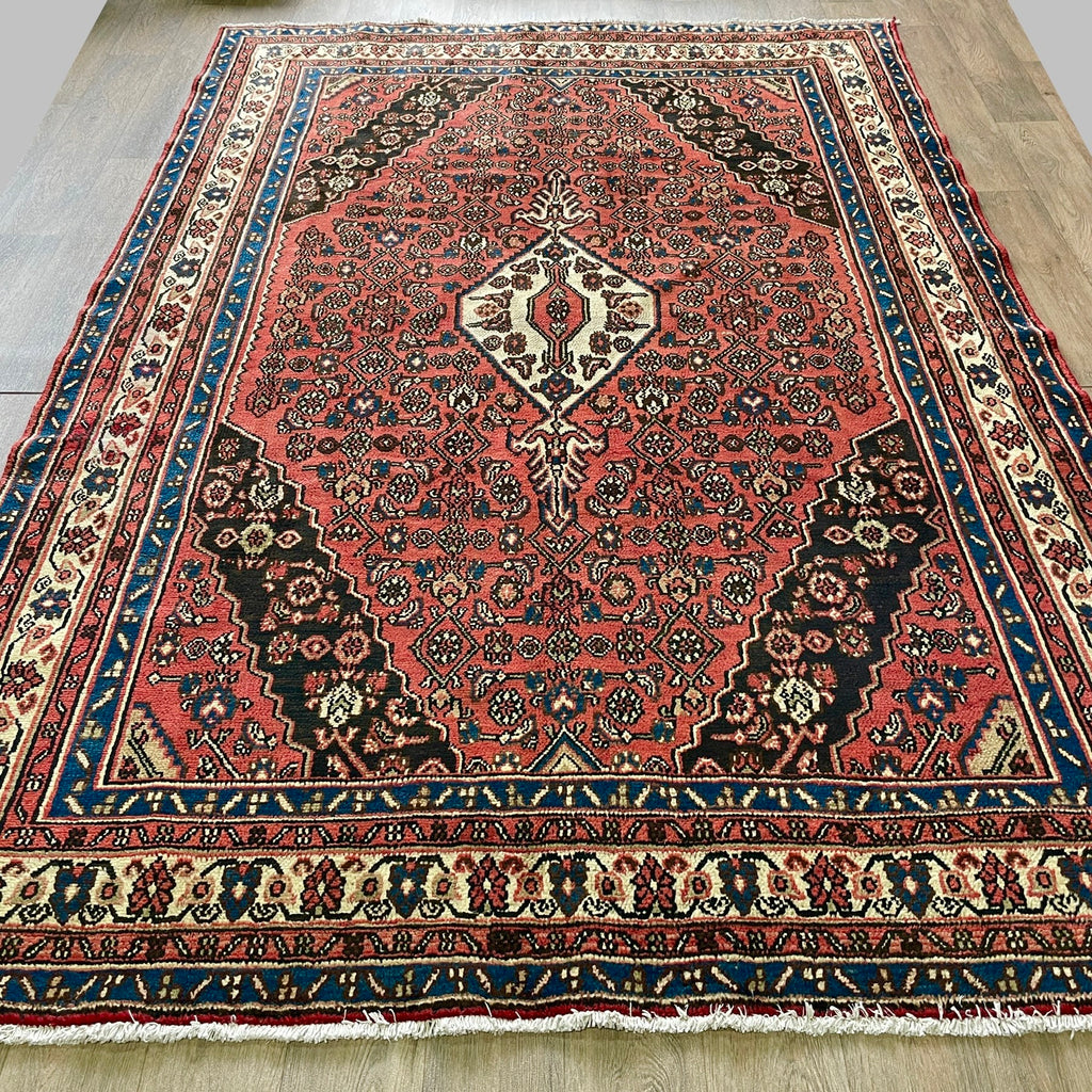 309 x 204 cm | Persian Hamadan Rug (Old 1970)