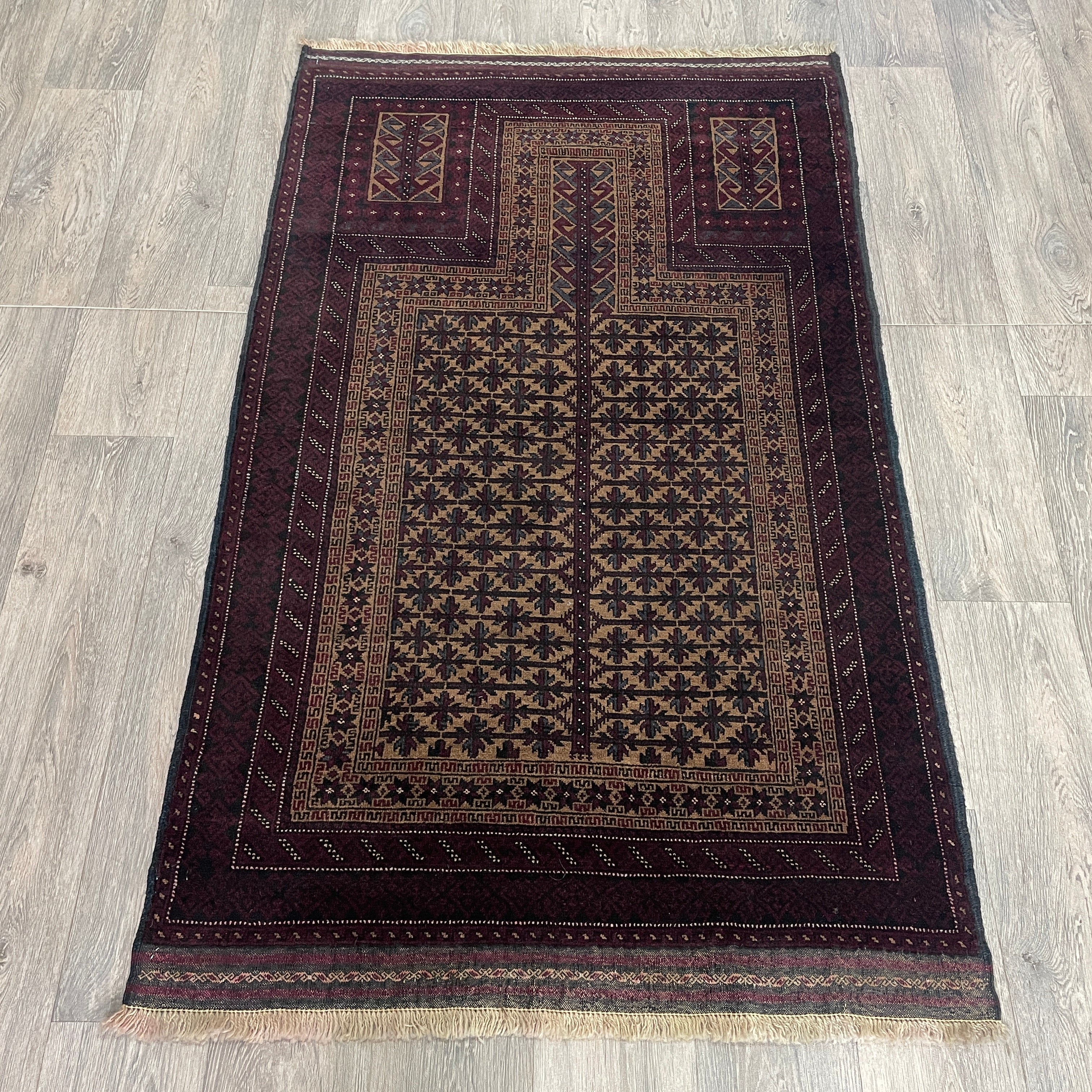Old Afghan Baluch Rug c. 1980