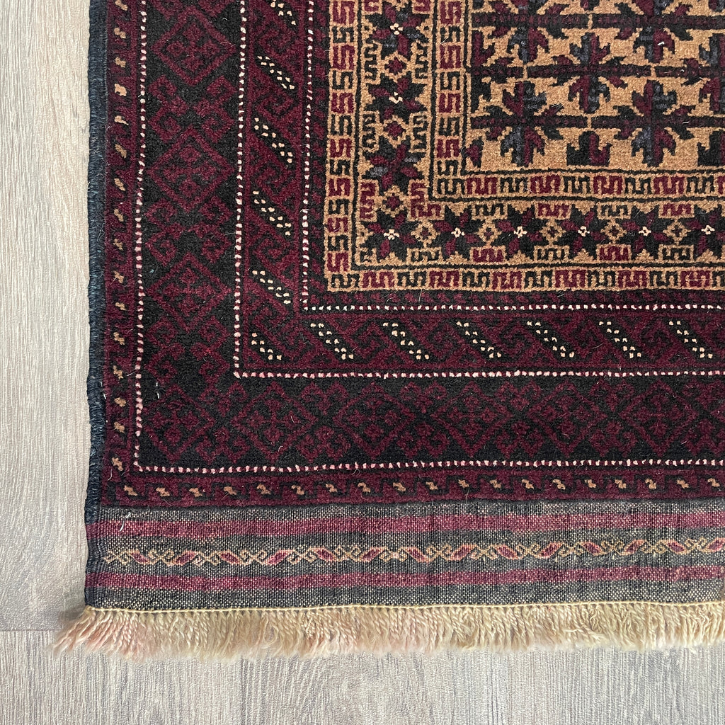 Old Afghan Baluch Rug c. 1980