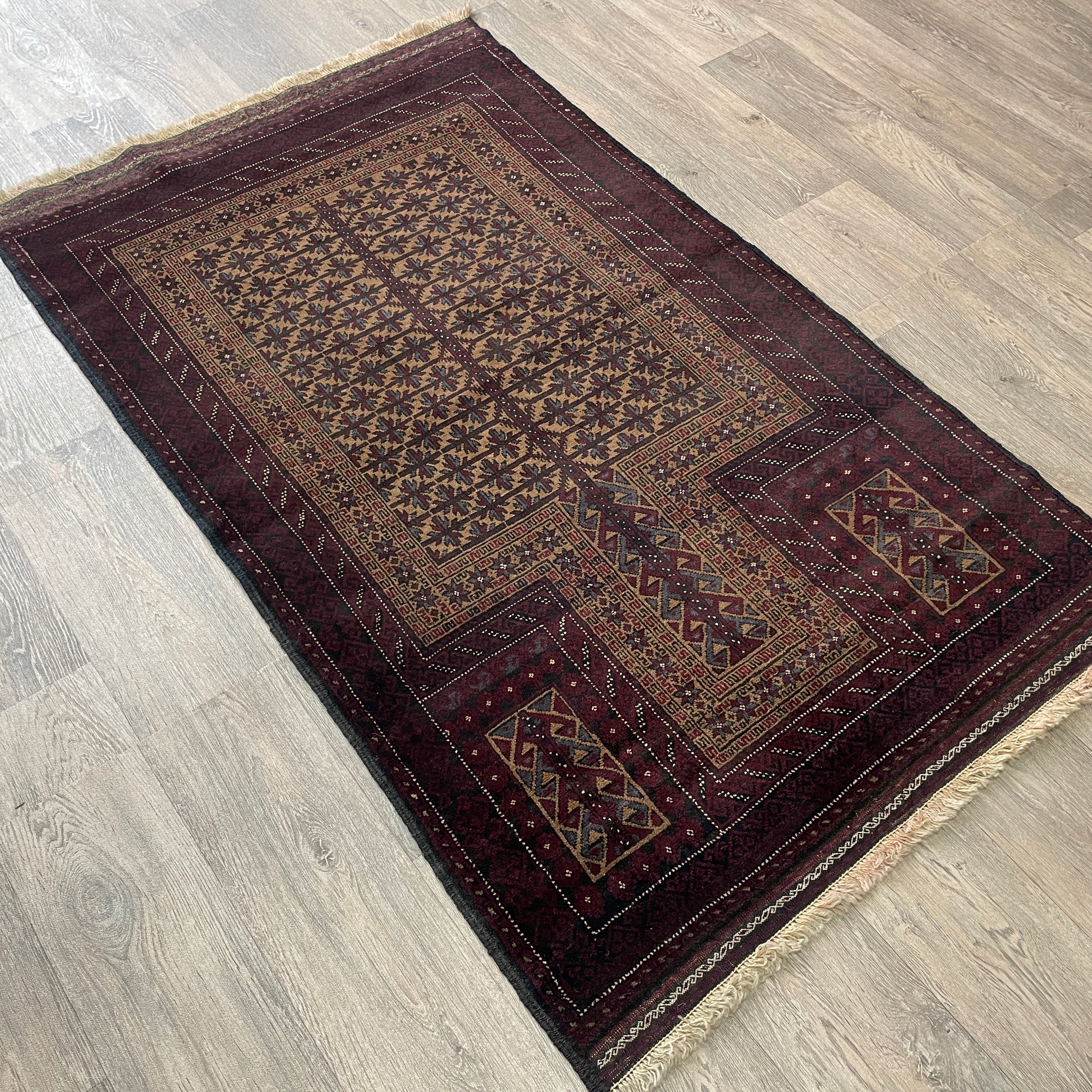 Old Afghan Baluch Rug c. 1980