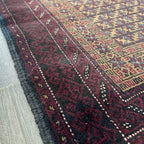 Old Afghan Baluch Rug c. 1980
