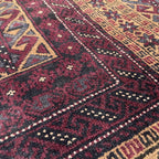 Old Afghan Baluch Rug c. 1980
