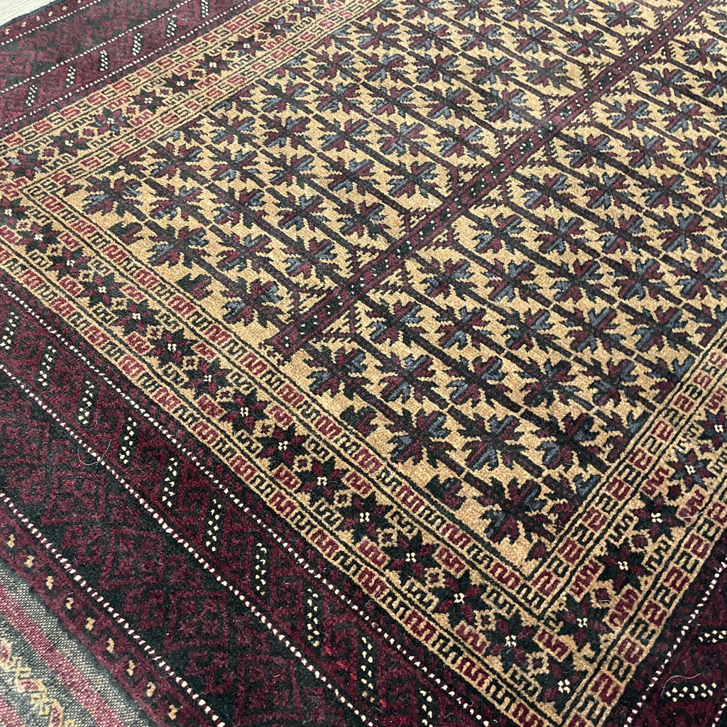 Old Afghan Baluch Rug c. 1980
