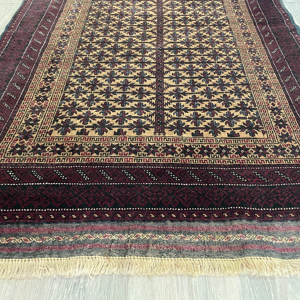 Old Afghan Baluch Rug c. 1980