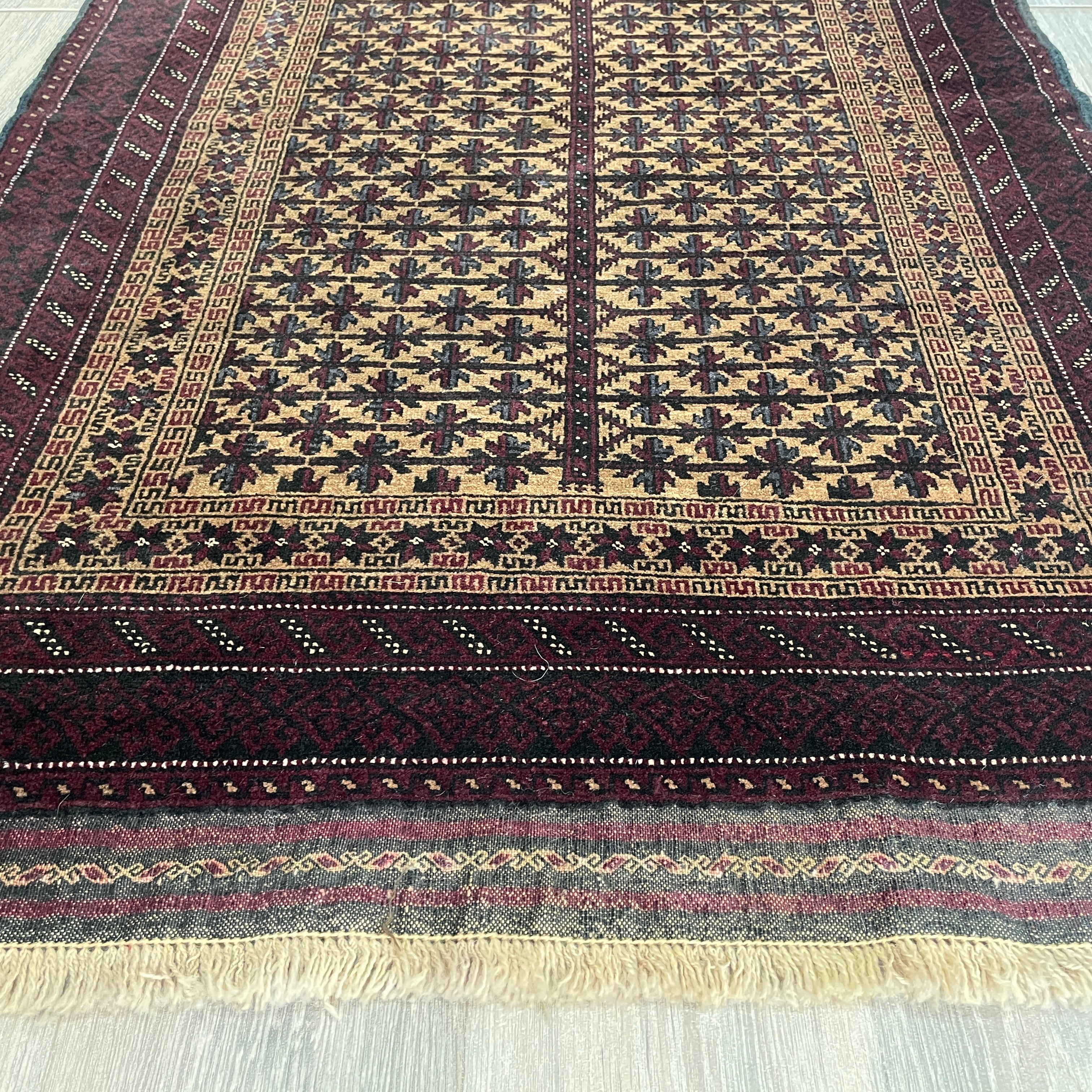 Old Afghan Baluch Rug c. 1980