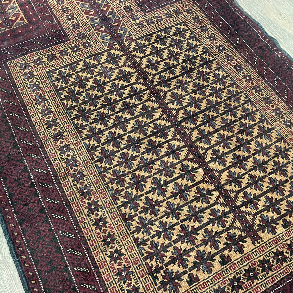 Old Afghan Baluch Rug c. 1980