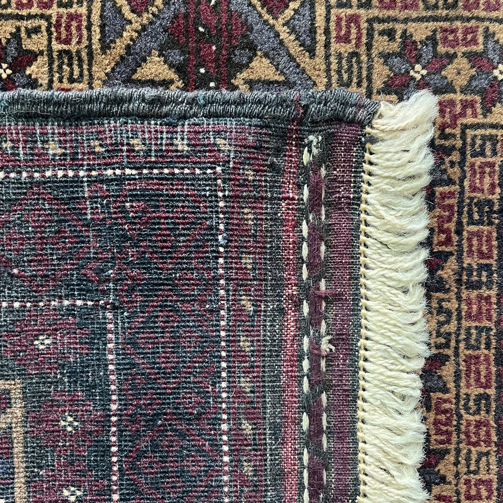 Old Afghan Baluch Rug c. 1980