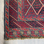 194 x 150 cm | Afghan Mushwani Rug - Khorasan Rugs