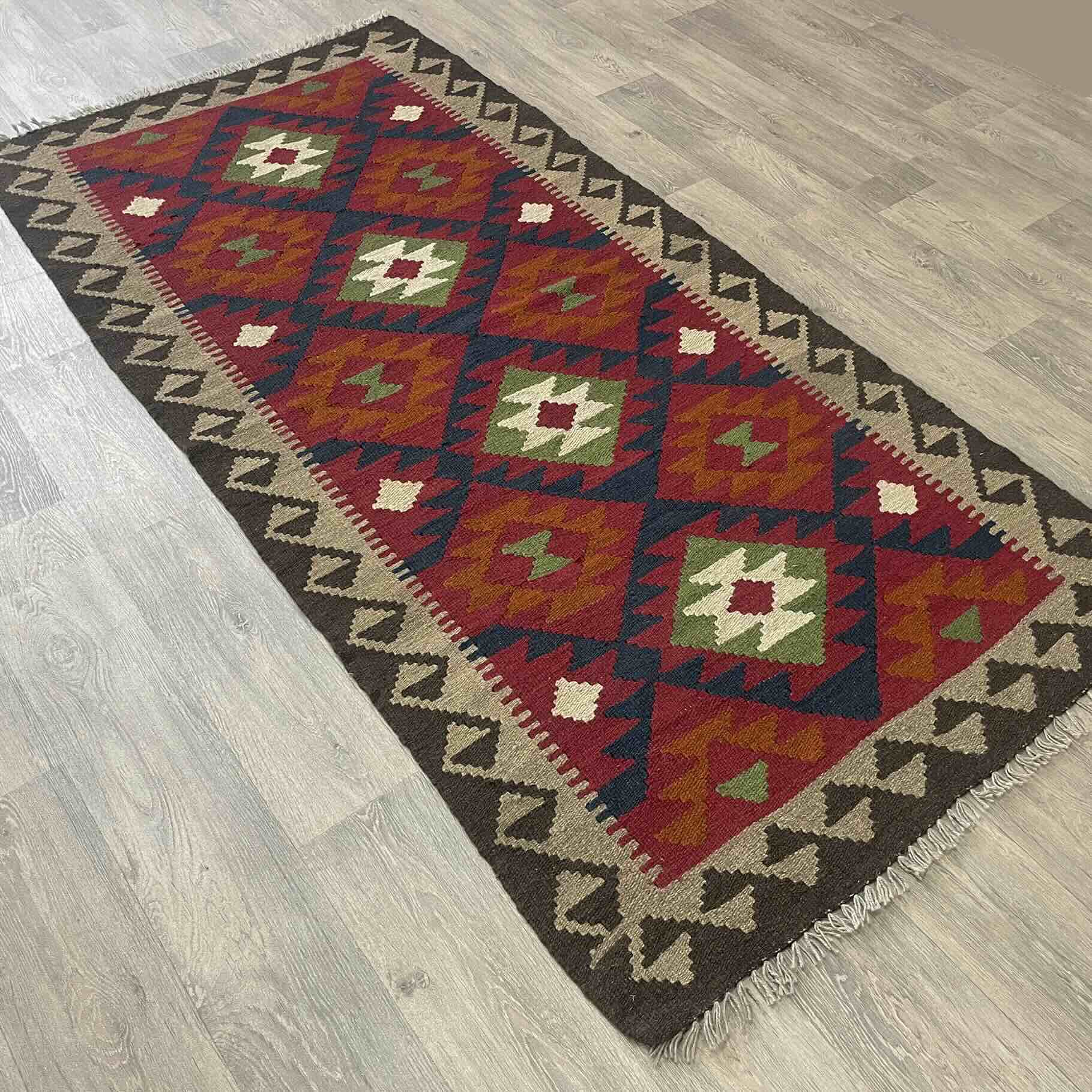 Afghan Maimana Kilim Rug