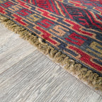194 x 150 cm | Afghan Mushwani Rug - Khorasan Rugs