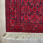 208 x 125 cm | Afghan Gul-Bagh Rug (Old 1990)