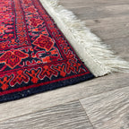 208 x 125 cm | Afghan Gul-Bagh Rug (Old 1990)
