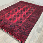 Old Afghan Aqcha Rug c. 1970