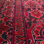 208 x 125 cm | Afghan Gul-Bagh Rug (Old 1990)