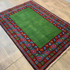 185 x 128 cm | Afghan Aqcha Rug - Khorasan Rugs