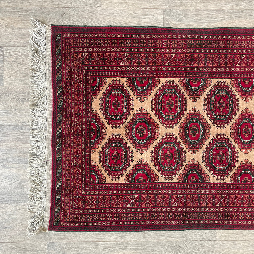Old Turkmen Tekke Runner c. 1980