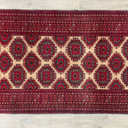 Old Turkmen Tekke Runner c. 1980