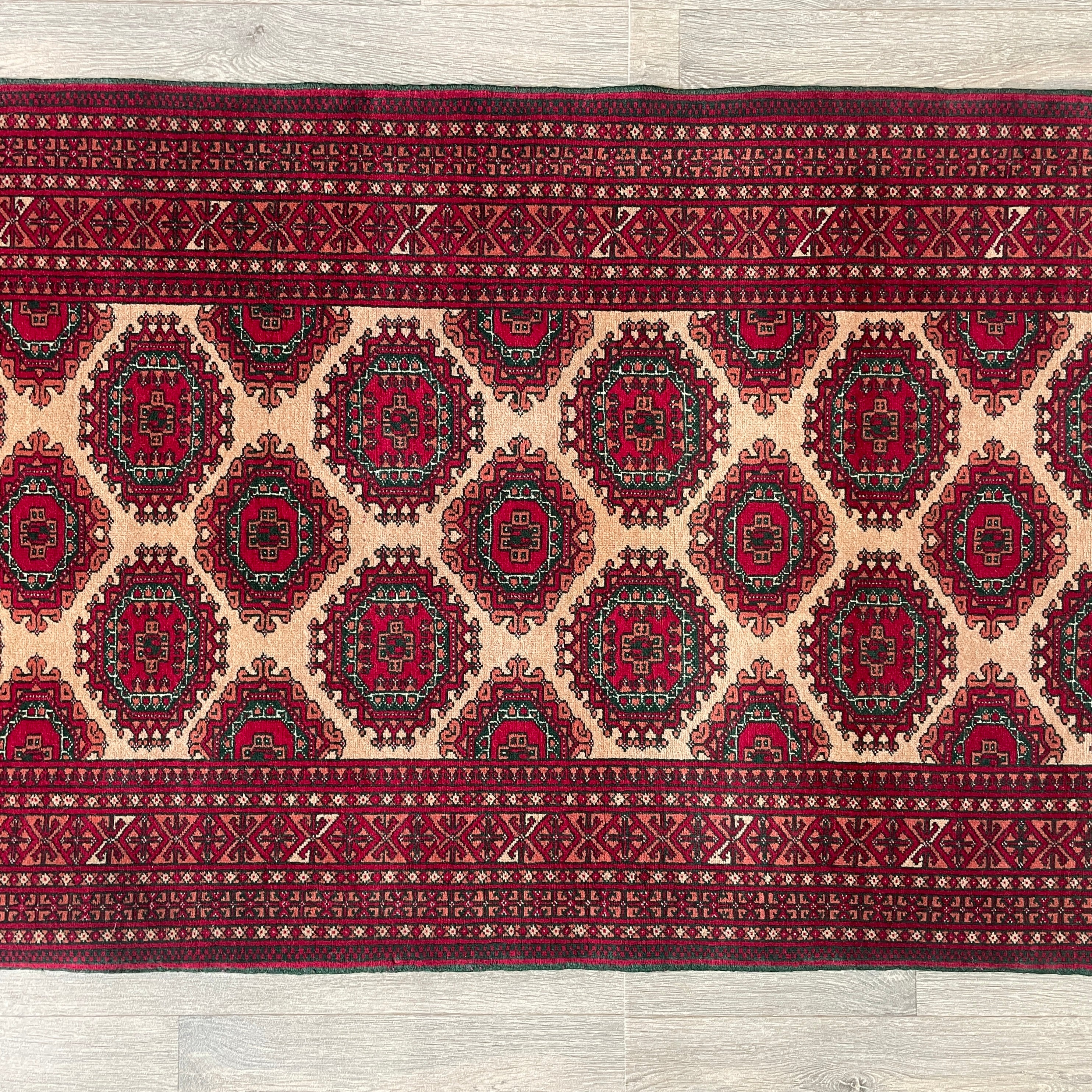 Old Turkmen Tekke Runner c. 1980