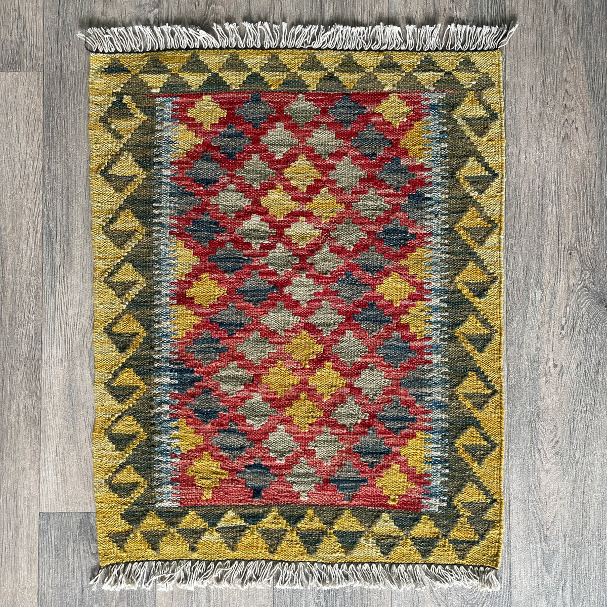 Afghan Kilim Door Mat