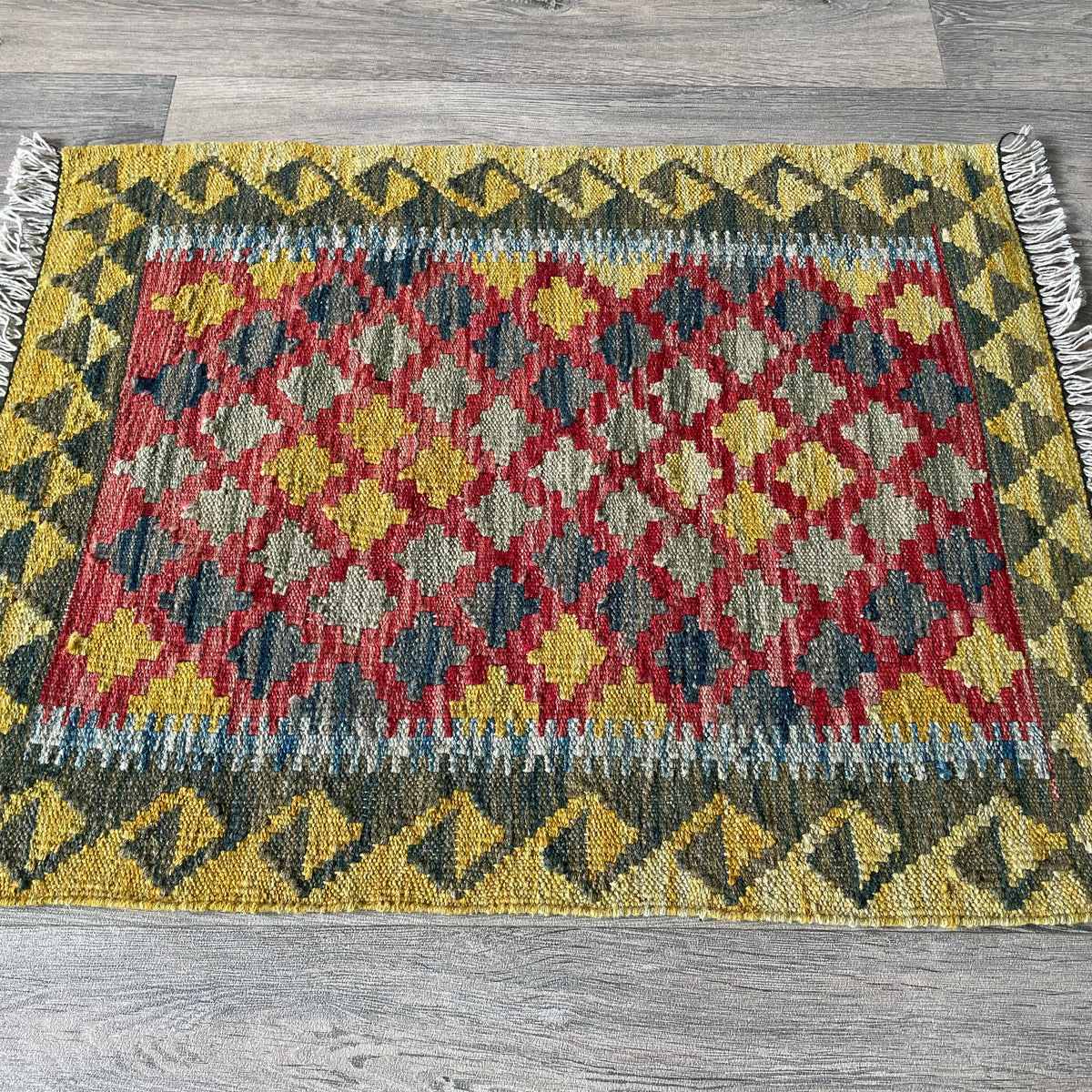 Afghan Kilim Door Mat