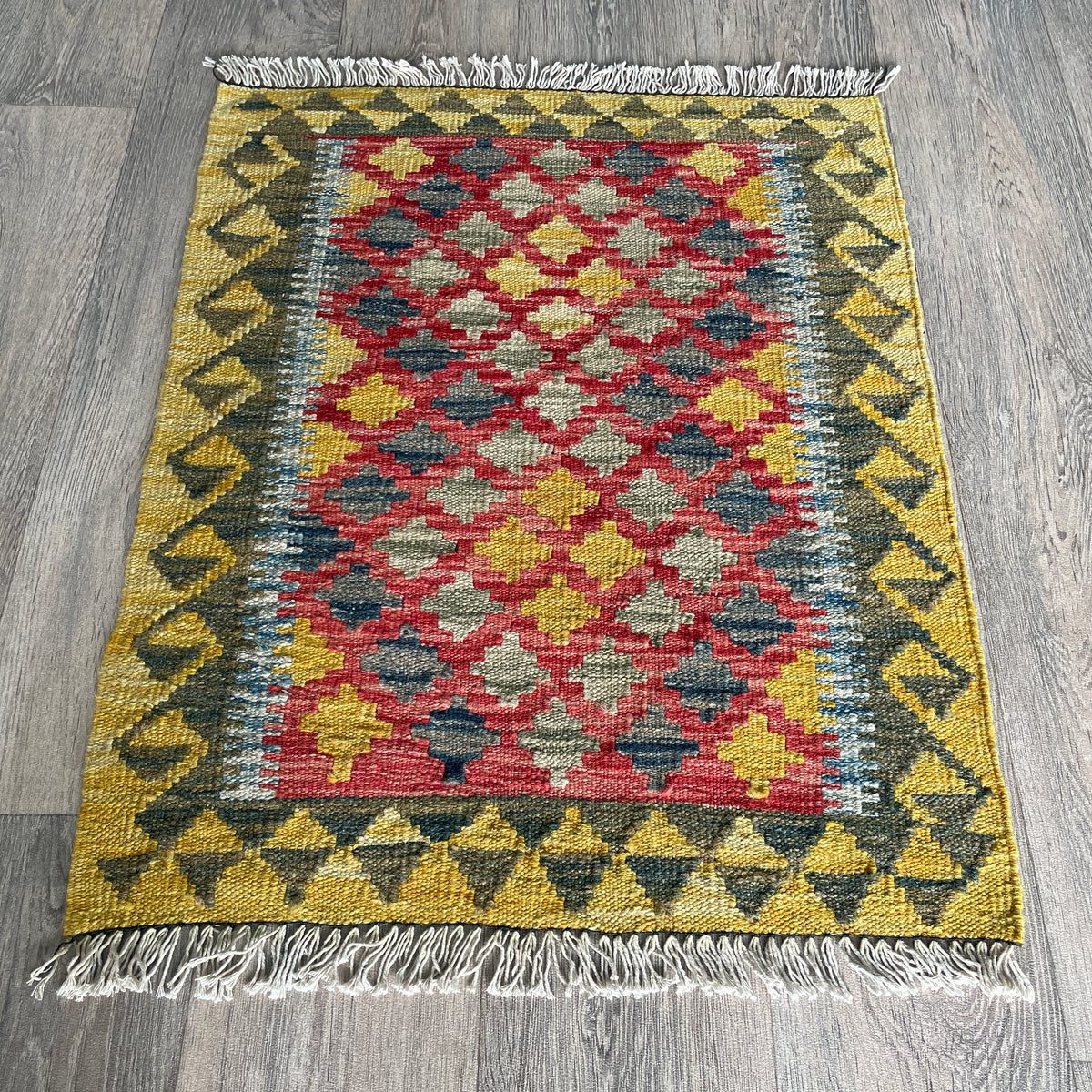 Afghan Kilim Door Mat
