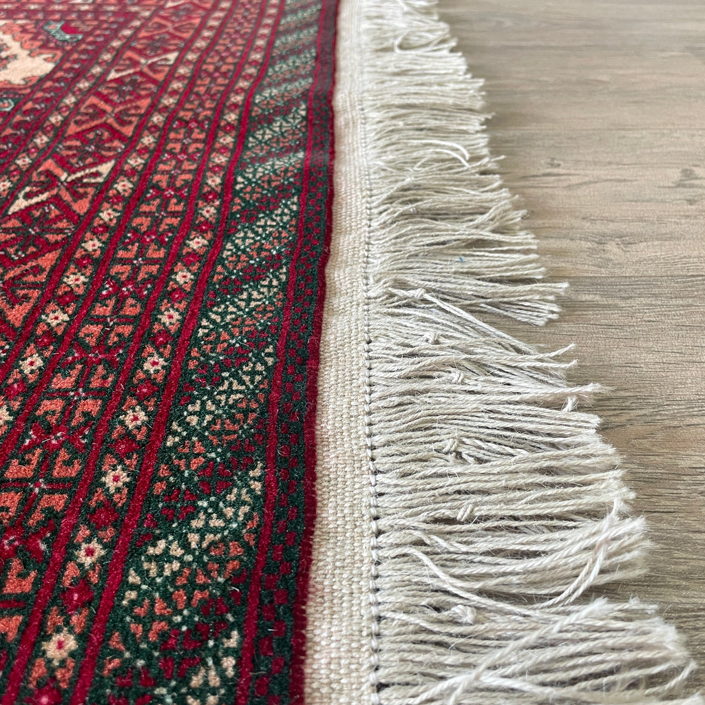 Old Turkmen Tekke Runner c. 1980