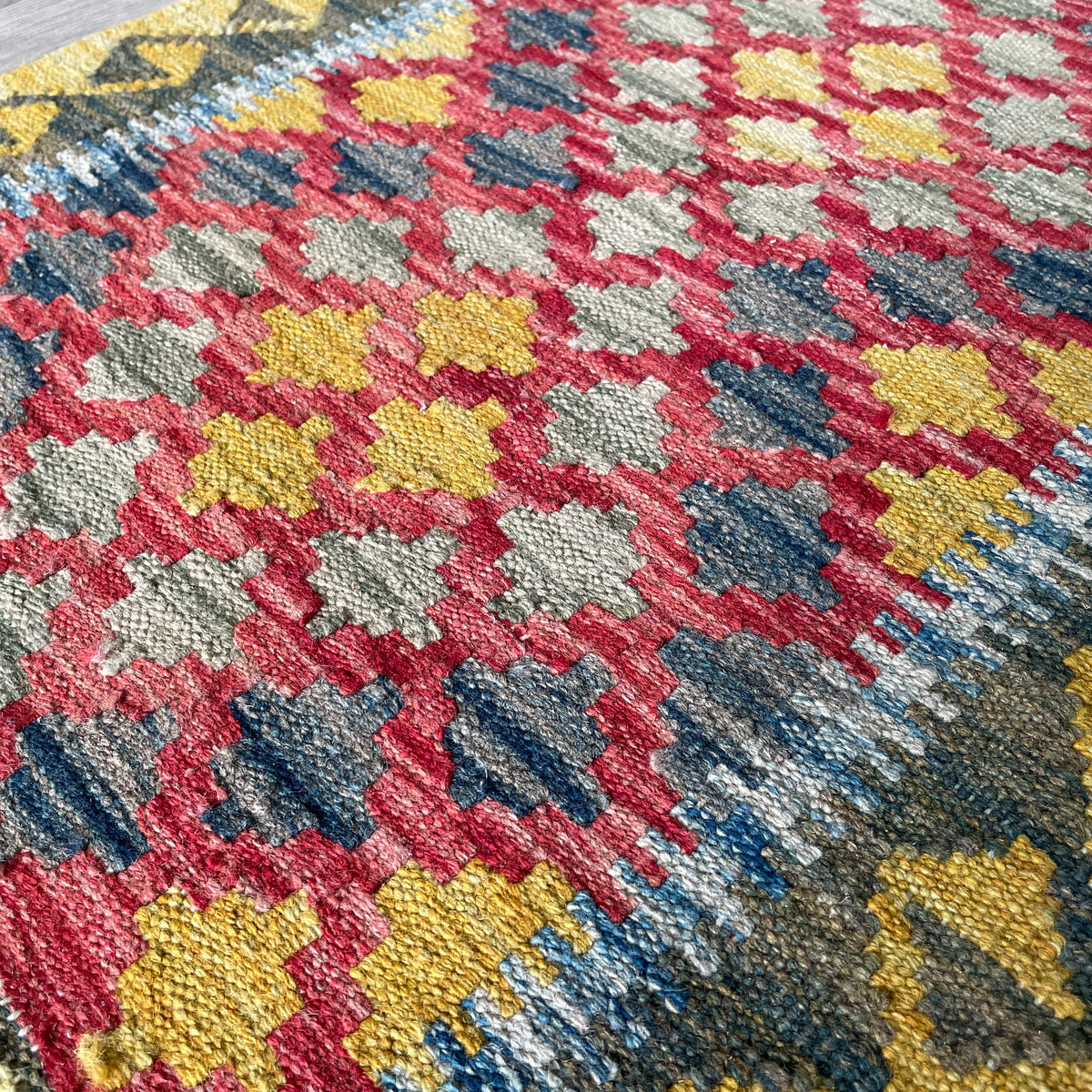 Afghan Kilim Door Mat