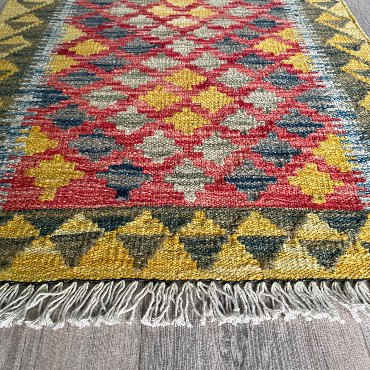 Afghan Kilim Door Mat