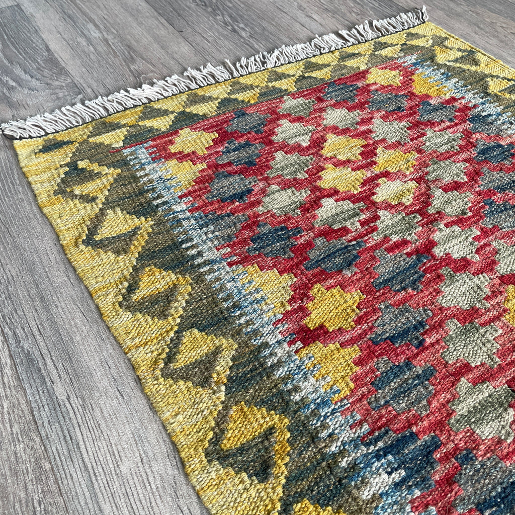 Afghan Kilim Door Mat