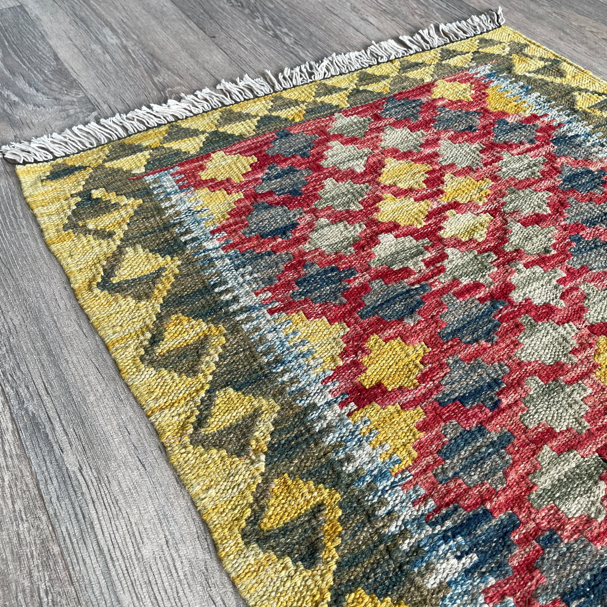 Afghan Kilim Door Mat