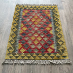 Afghan Kilim Door Mat