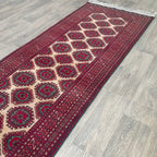 Old Turkmen Tekke Runner c. 1980