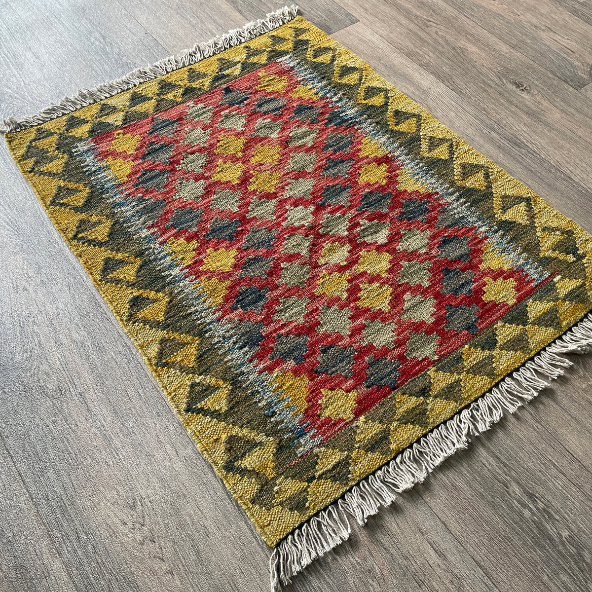 Afghan Kilim Door Mat