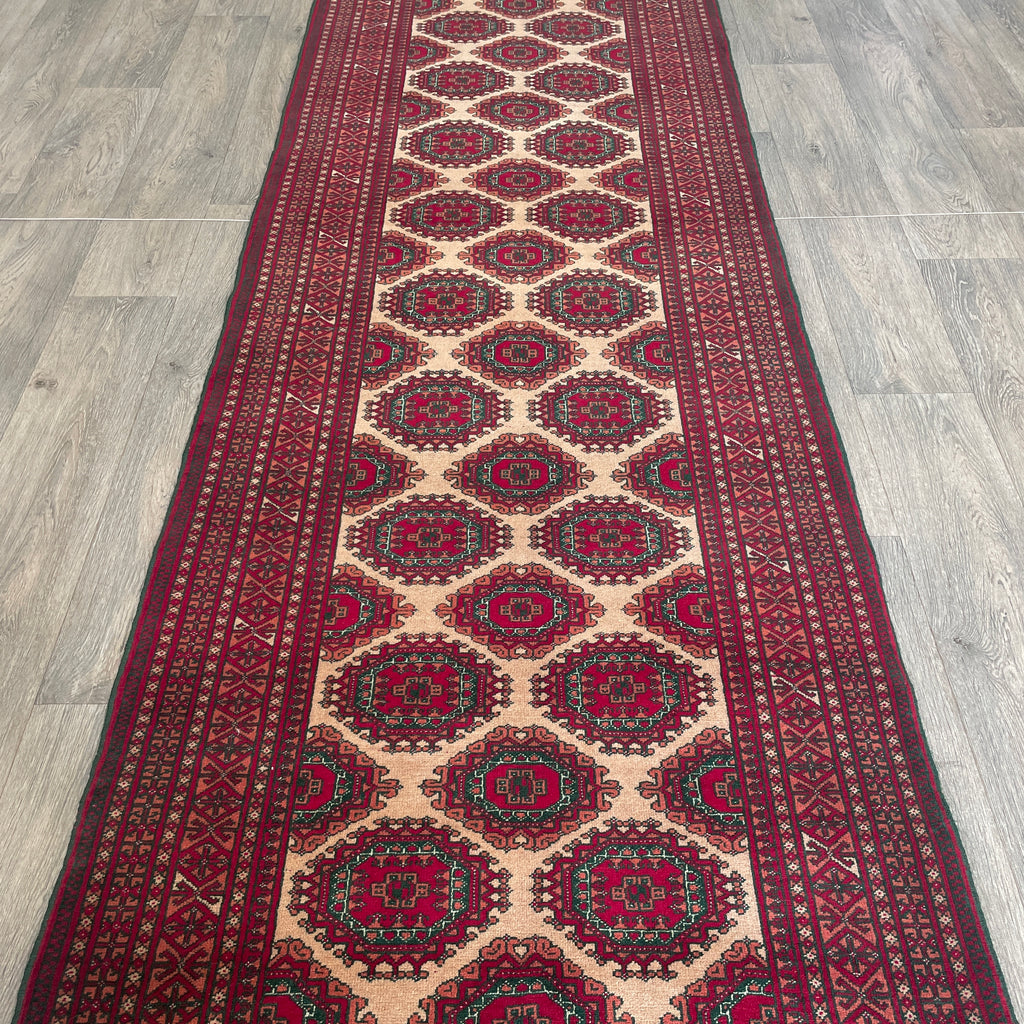 Old Turkmen Tekke Runner c. 1980