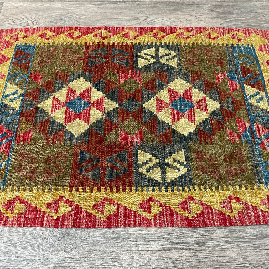 Afghan Kilim Door Mat