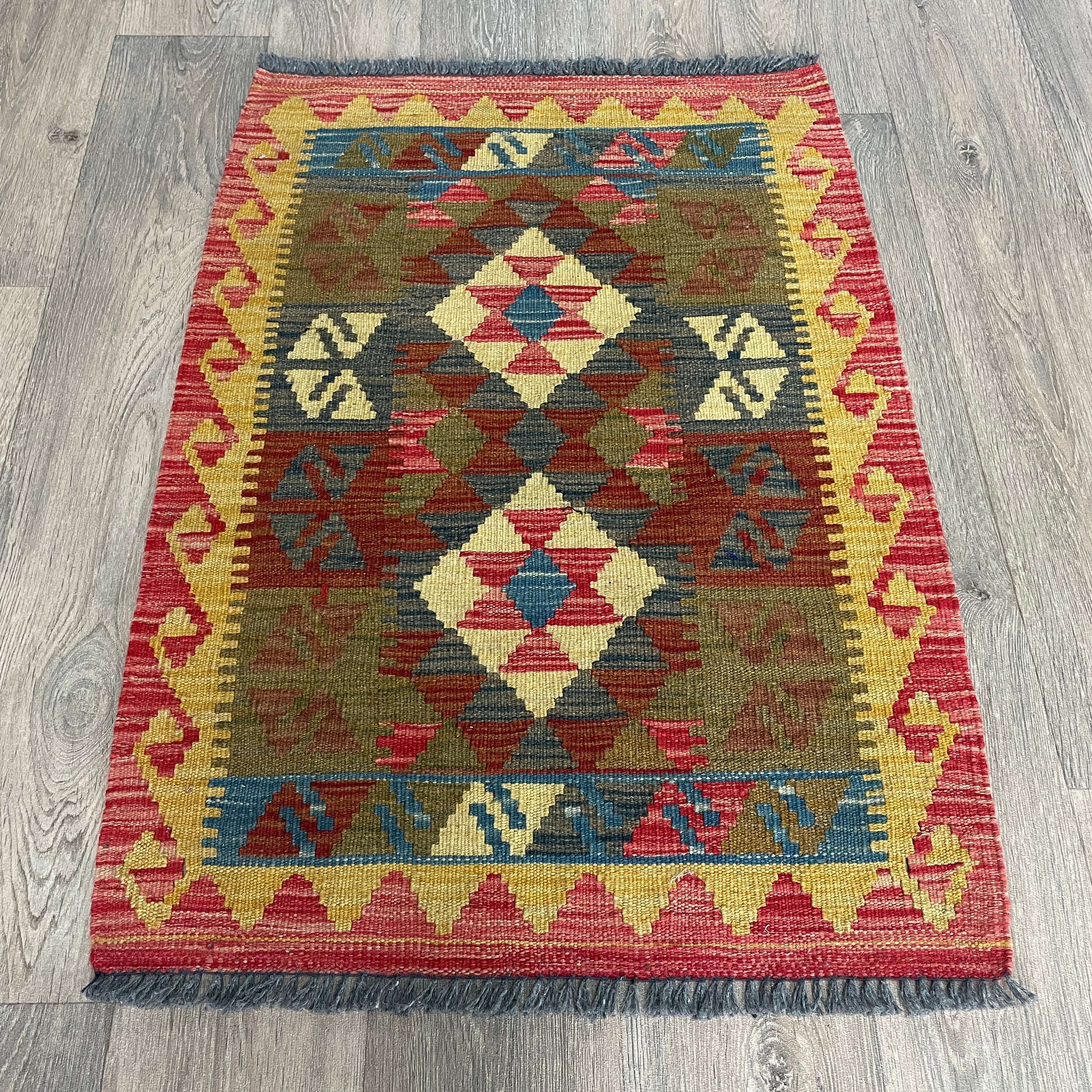 Afghan Kilim Door Mat