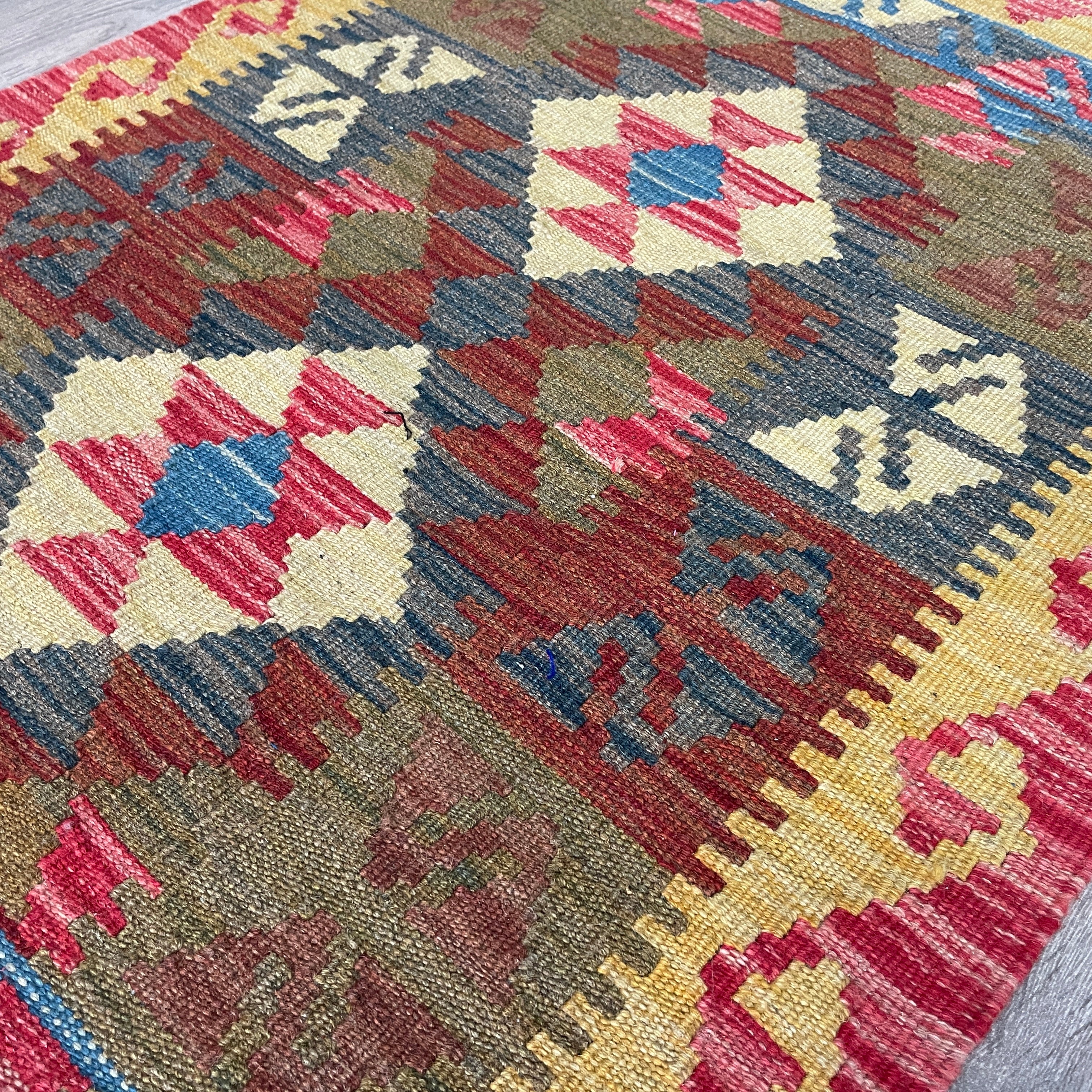 Afghan Kilim Door Mat