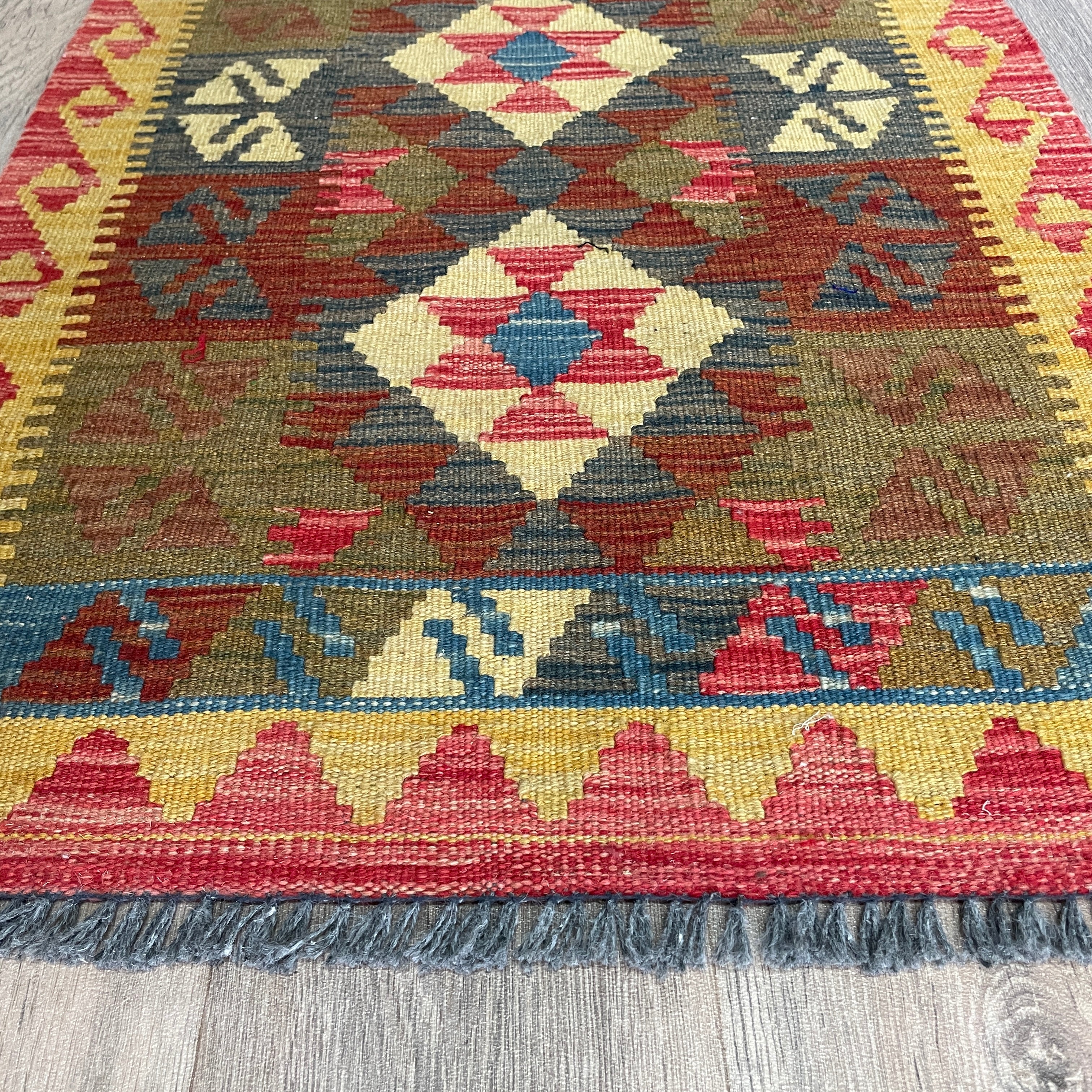 Afghan Kilim Door Mat