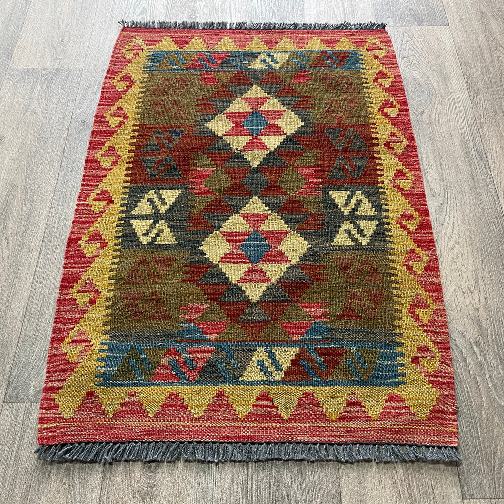 Afghan Kilim Door Mat
