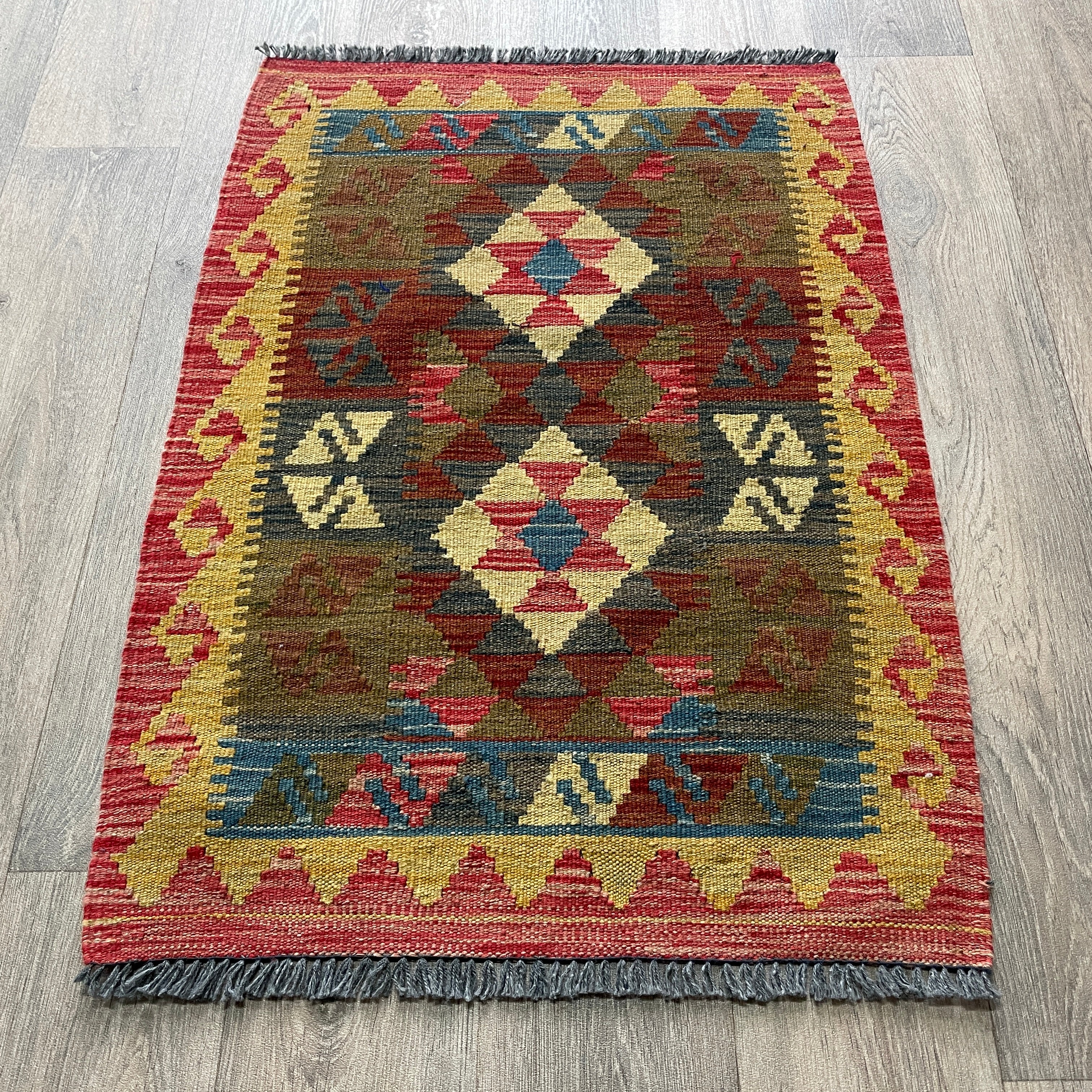 Afghan Kilim Door Mat