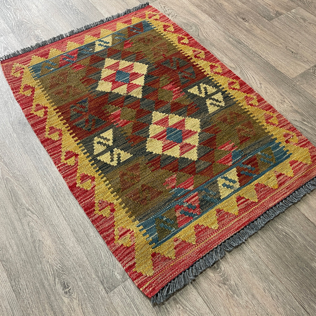 Afghan Kilim Door Mat