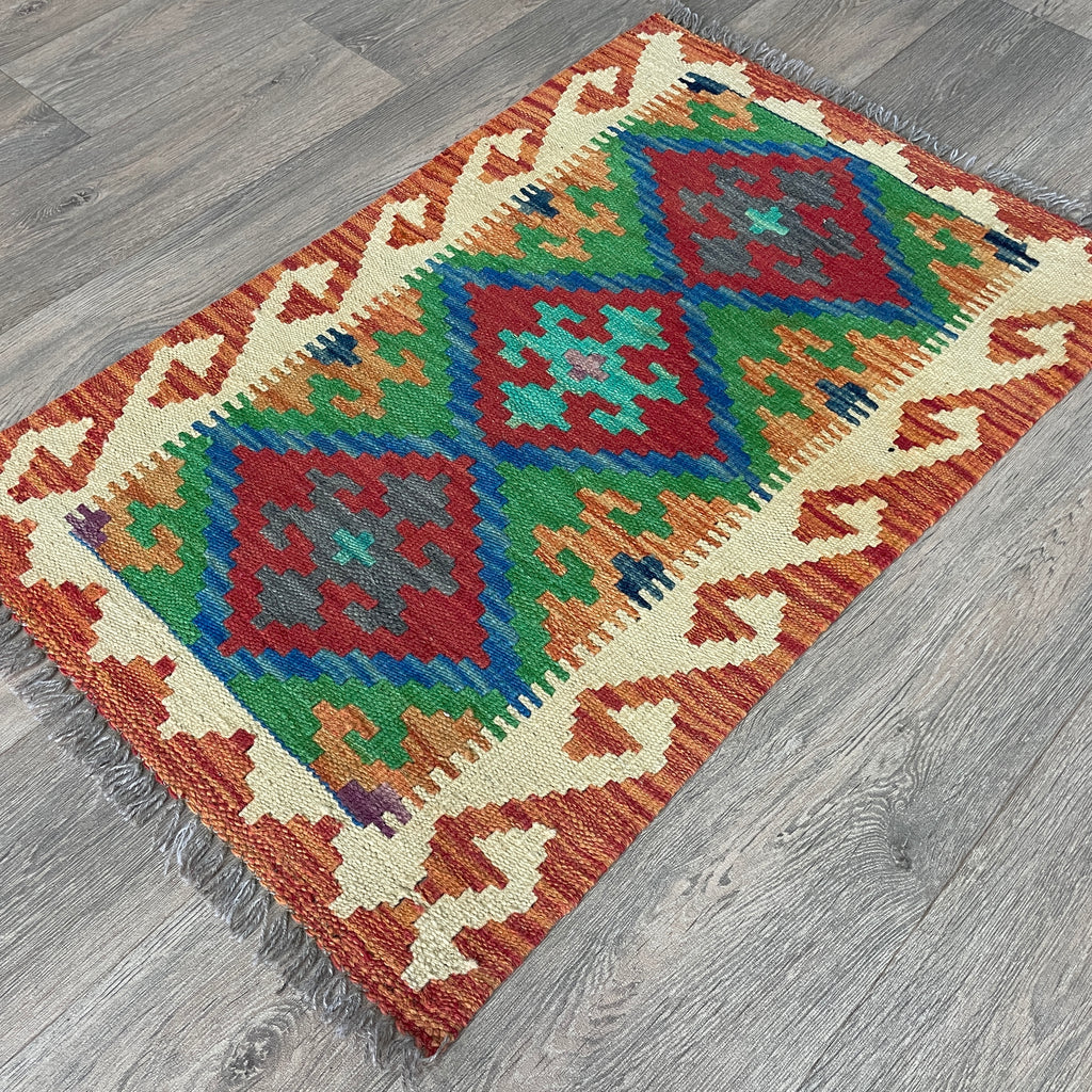 Afghan Kilim Door Mat