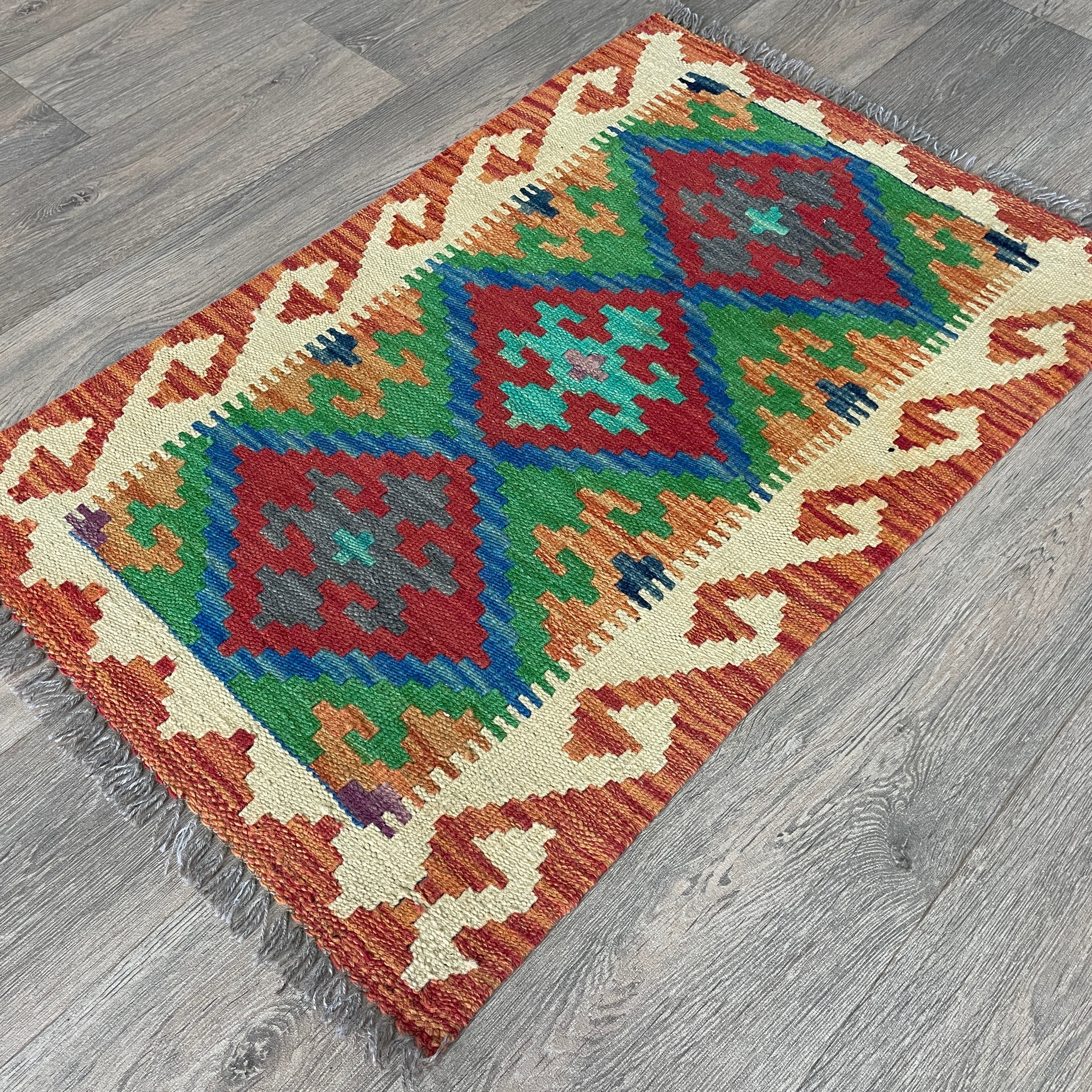 Afghan Kilim Door Mat