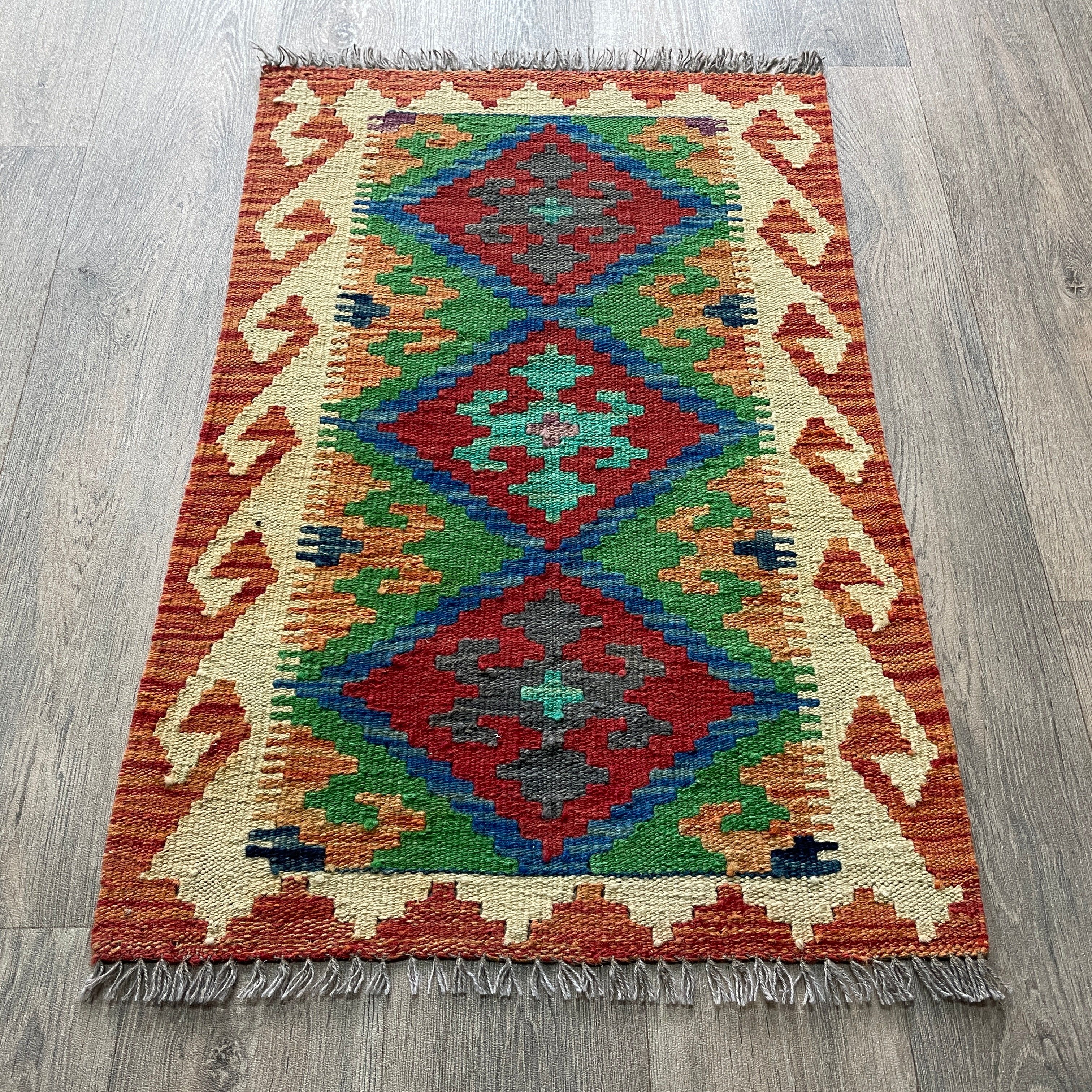 Afghan Kilim Door Mat