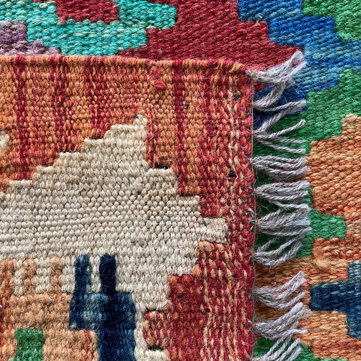 Afghan Kilim Door Mat