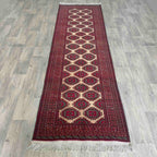 Old Turkmen Tekke Runner c. 1980